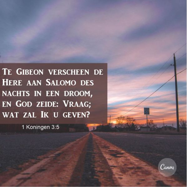 1 Koningen 3:5