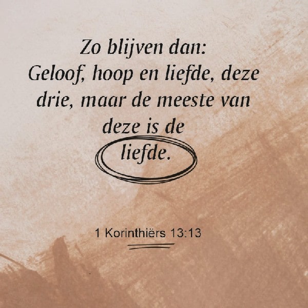 1 Korinthiërs 13:13