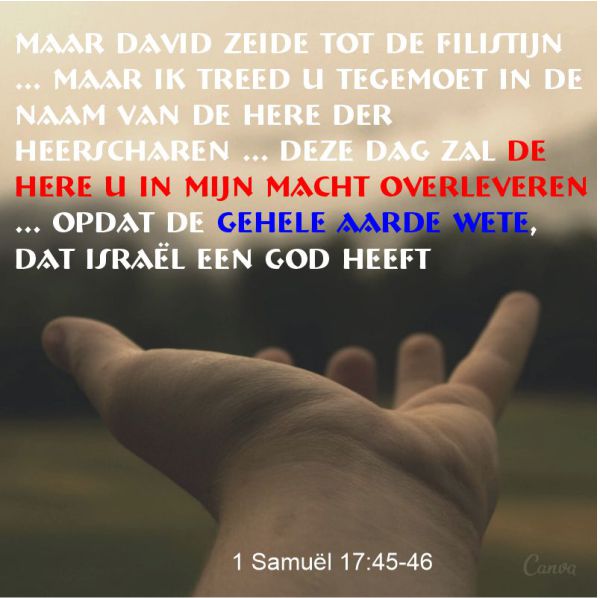 1 Samuël 17:45-46