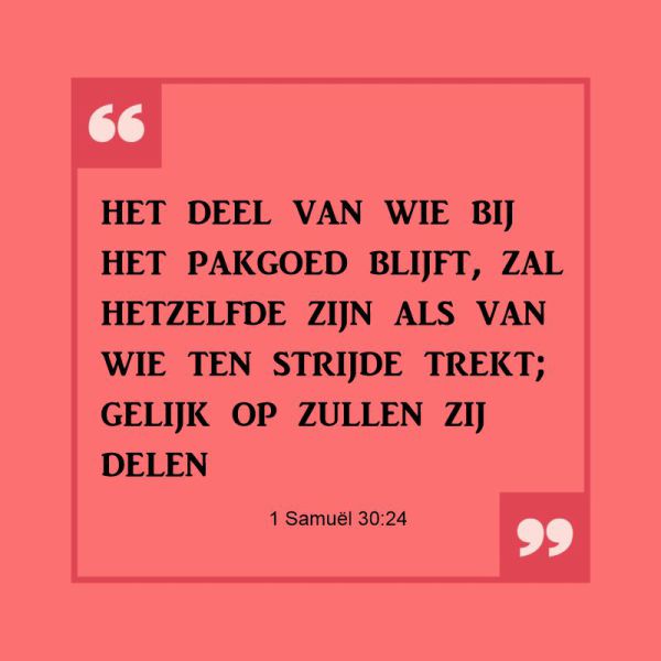 1 Samuël 30:24