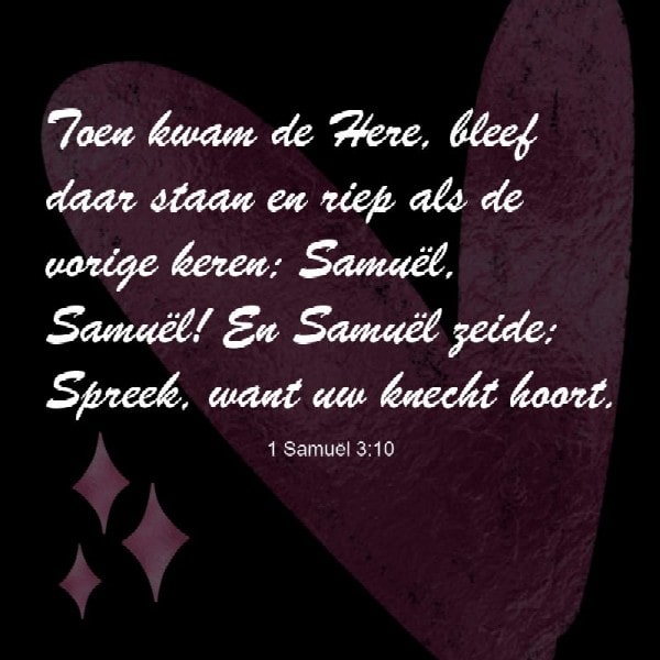 1 Samuël 3:30