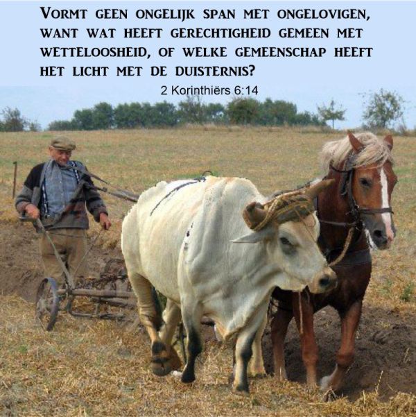 2 Korinthiërs 6:14
