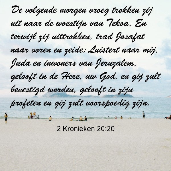 2 Kronieken 20:20