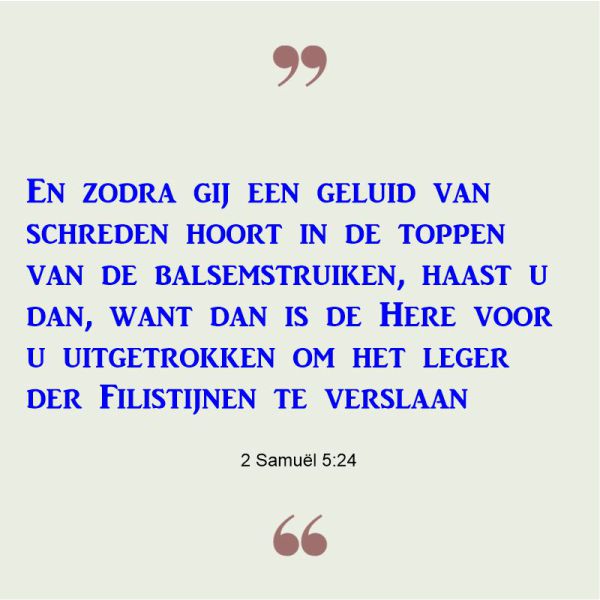 2 Samuël 5:24