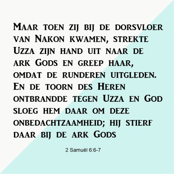 2 Samuël 6:6-7