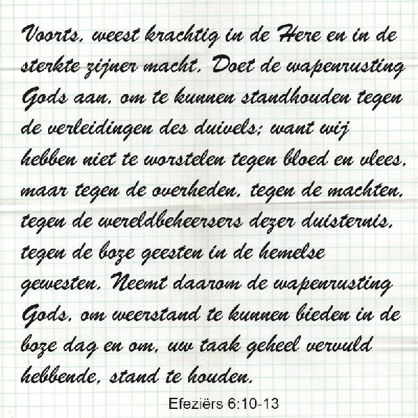 Efeziërs 6:10-13