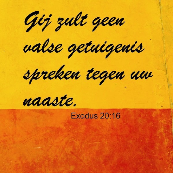 Exodus 20:16