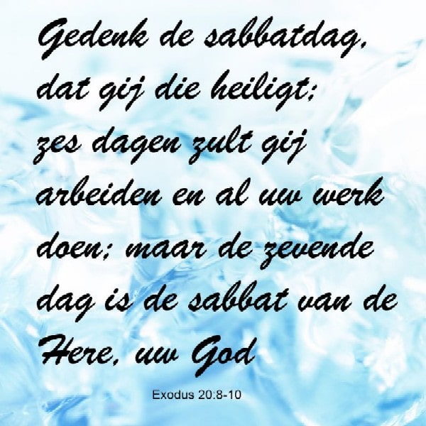 Exodus 20:8-10