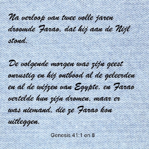 Genesis 41:1 en 8