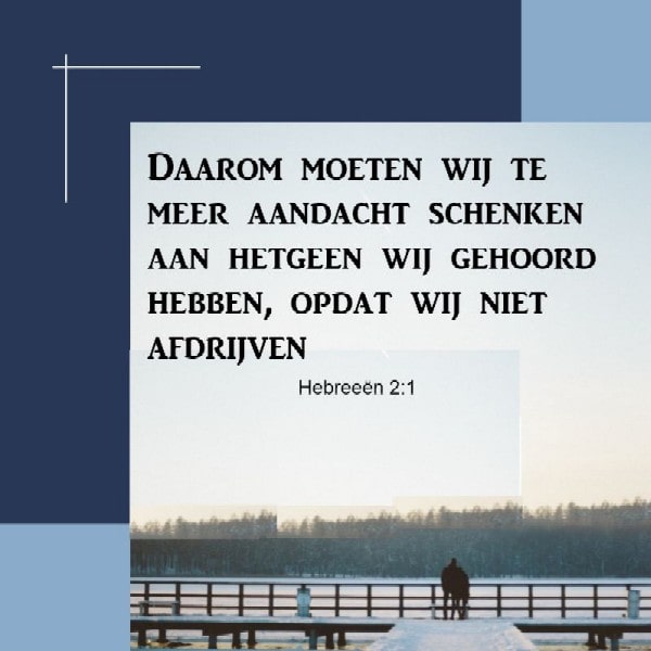 Hebreeën 2:1<