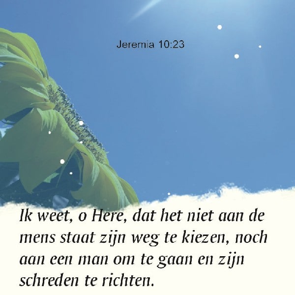 Jeremia 10:23