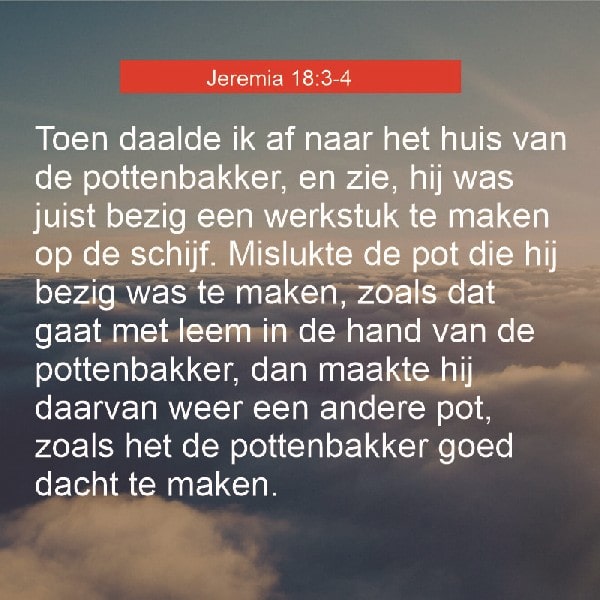 Jeremia 18:3-4