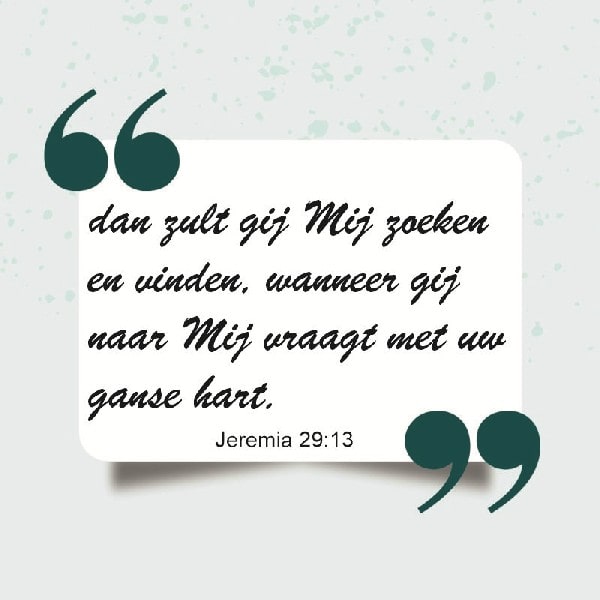 Jeremia 29:13