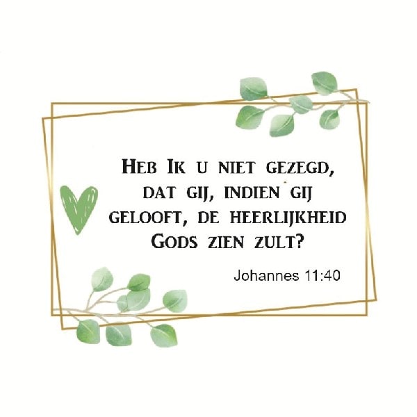 Johannes 11:40