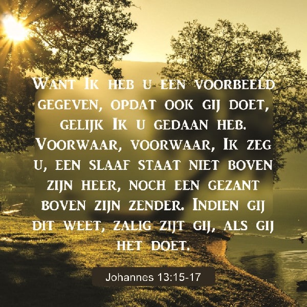 Johannes 13:15-17