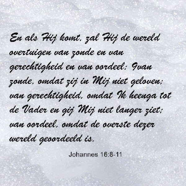 Johannes 16:8-11