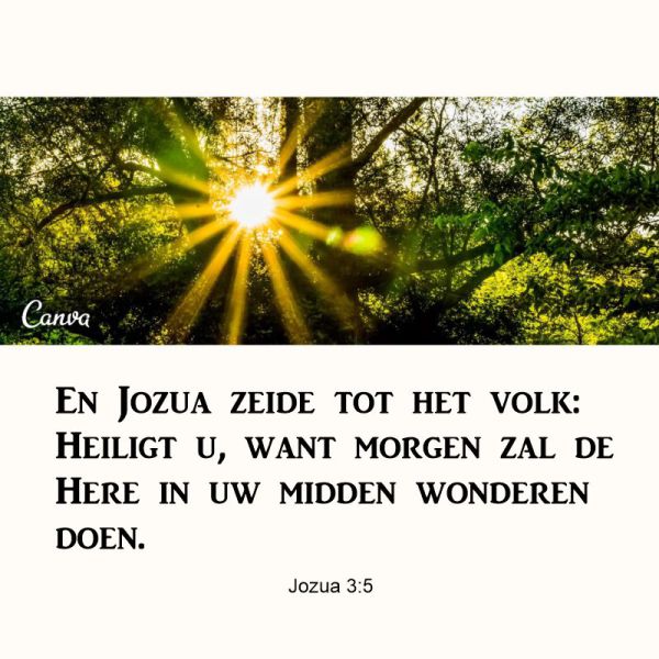 Jozua 3:5