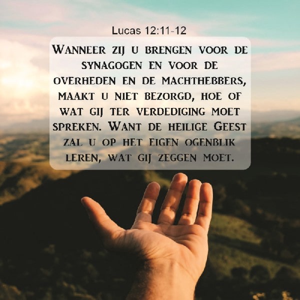 Lucas 12:11-12