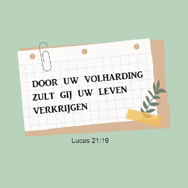 Lukas 21:19