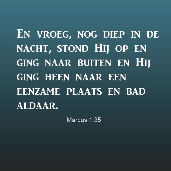 Marcus 1:35