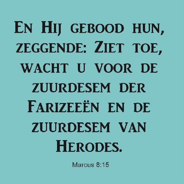 Marcus 8:15