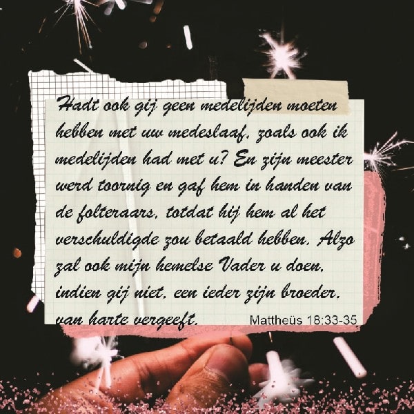 Mattheüs 18:33-35