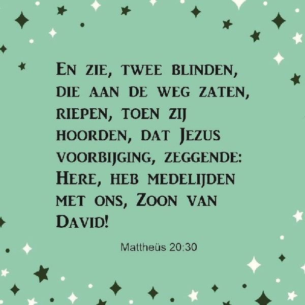 Mattheüs 20:30