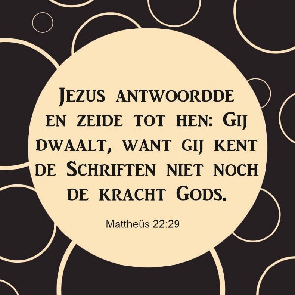 Mattheüs 22:29