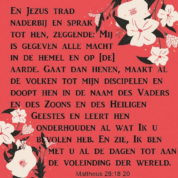 Mattheüs 28:18-20