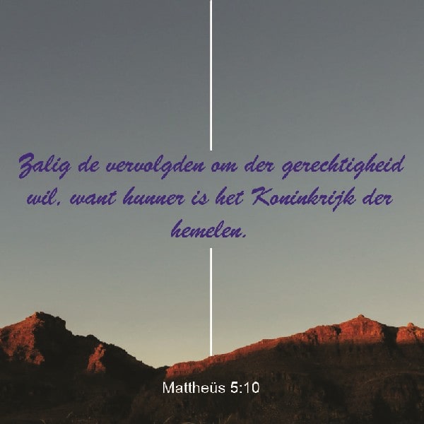 Mattheüs 5:10