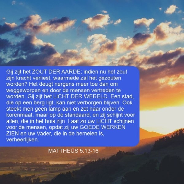 Mattheüs 5:13