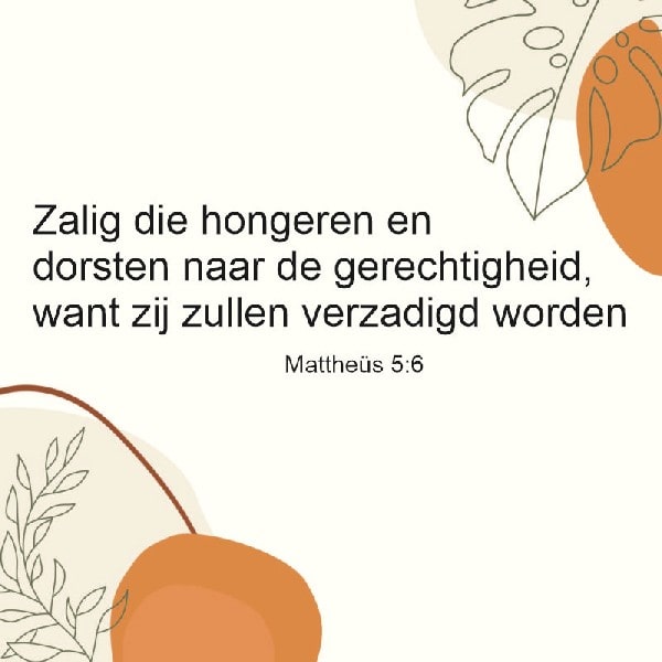 Mattheüs 5:6