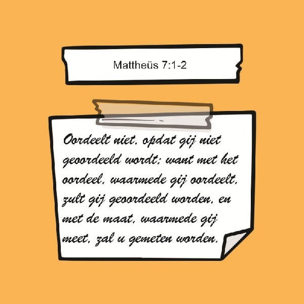Mattheüs 7:1-2