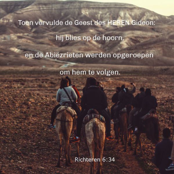 Richteren 6:34