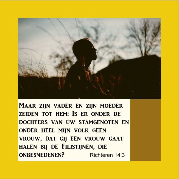 Richteren 14:3