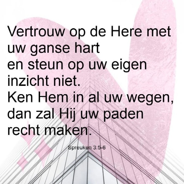 Spreuken 3:5