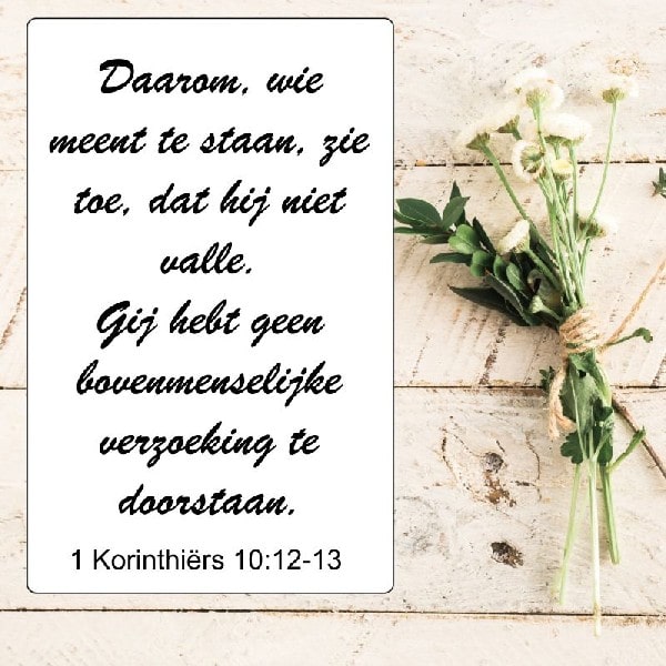 1 Korinthiërs 10:12-13