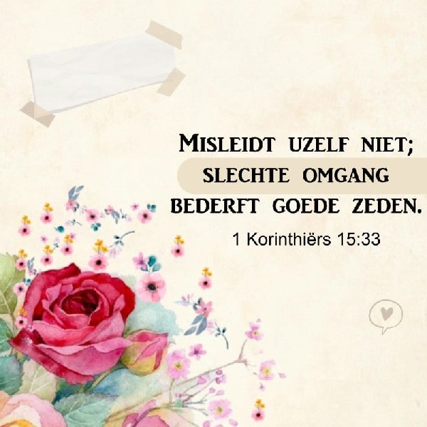 1 Korinthiërs 15:33