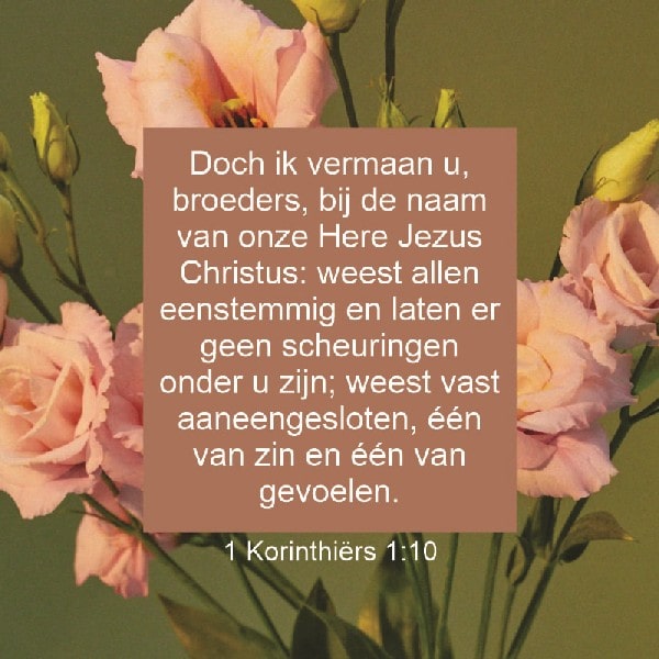 1 Korinthiërs 1:10
