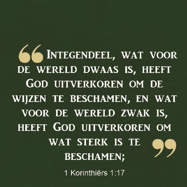 1 Korinthiërs 1:27