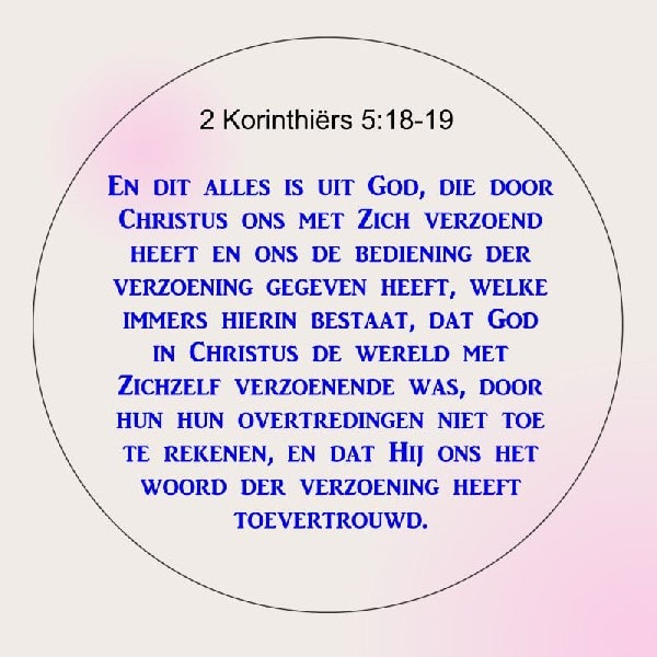2 Korinthiërs 5:18-19