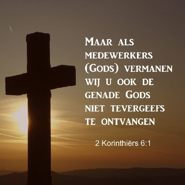 2 Korinthiërs 6:1