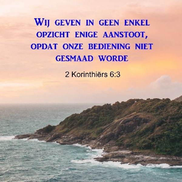 2 Korinthiërs 6:3