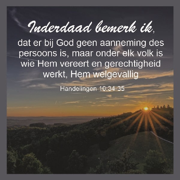 Handelingen 10:34-35