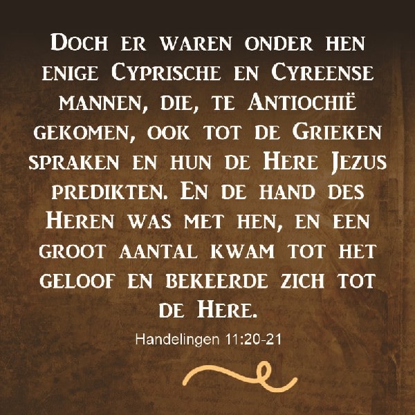 Handelingen 11:20-21