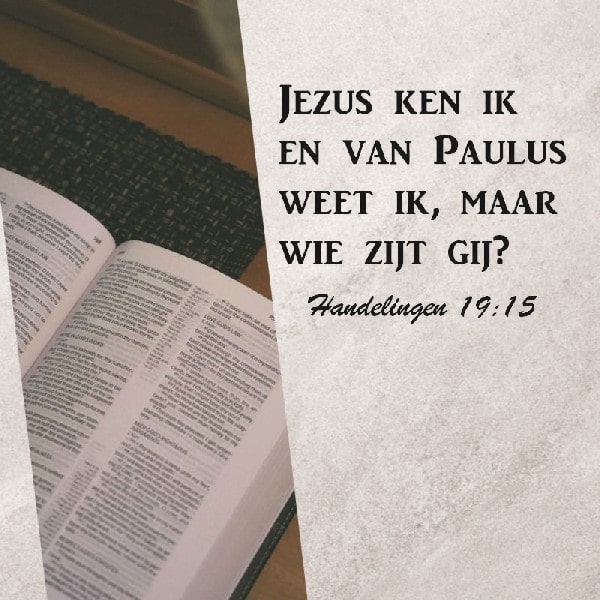Handelingen 19:15