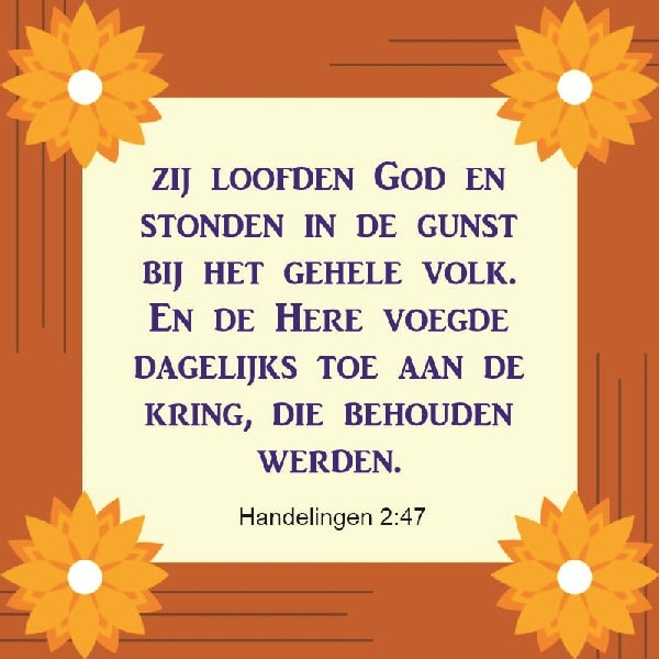 Handelingen 2:47