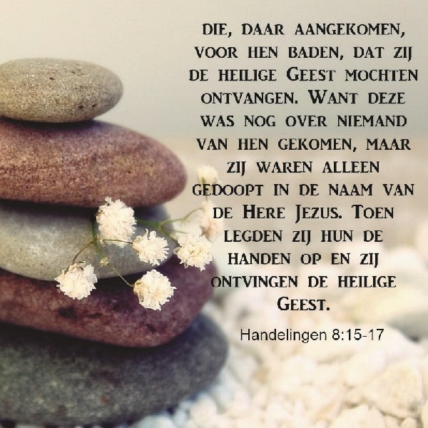 Handelingen 8:15-17
