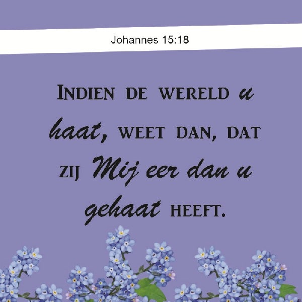 Johannes 15:18