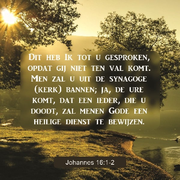 Johannes 16:1-2